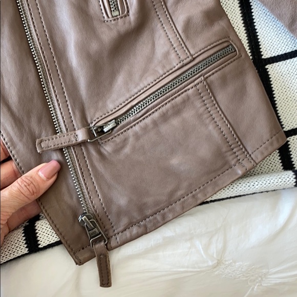 Joie lamb leather Seabrooke Moto Jacket - Picture 10 of 13